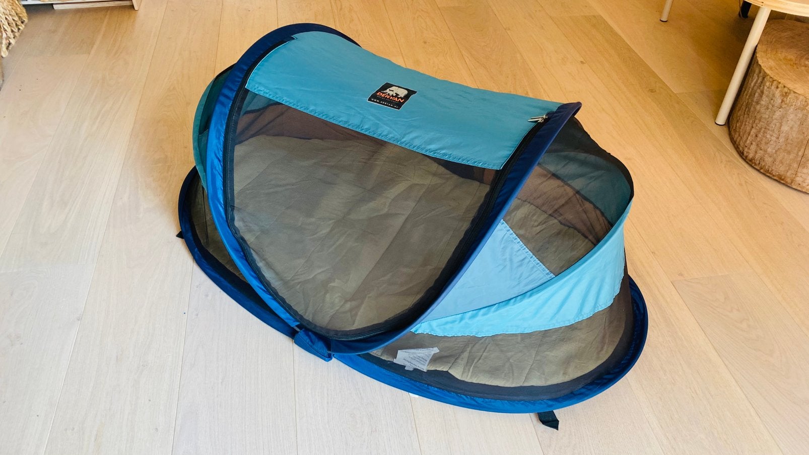 Deryan babybox babytent / muggentent, Caravans en Kamperen, Ophalen, Gebruikt, Tot en met 2