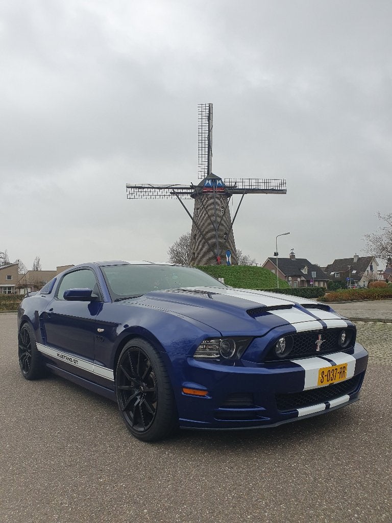 Manual ! Ford Mustang 2013 GT V8 Coyote, Auto's, Euro 5, 430 pk, Leder, Handgeschakeld