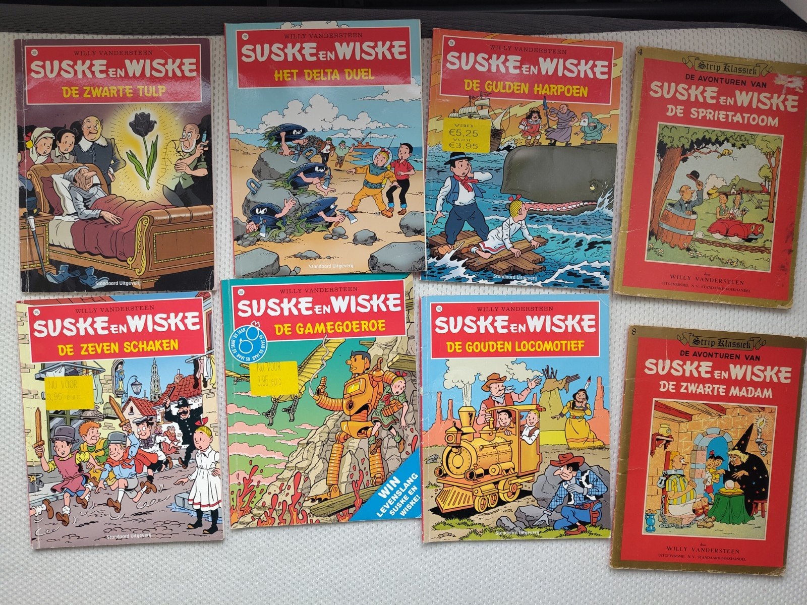 Grote collectie Suske en Wiske stripboeken, Ophalen of Verzenden