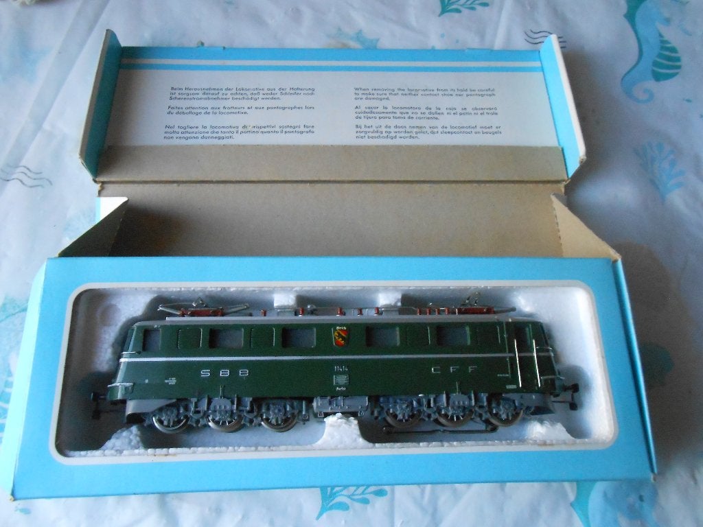 Märklin 3050, de bekende Ae 6/6 uit Zwitserland van de SBB C, Hobby en Vrije tijd, Modeltreinen | H0, Wisselstroom, Locomotief