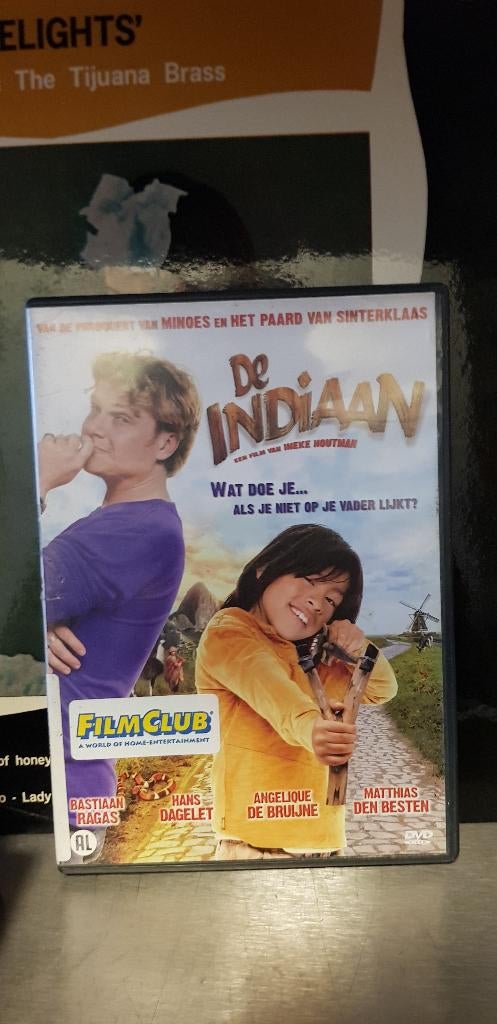 dvd De Indiaan (Z225-18), Alle leeftijden, Ophalen of Verzenden, Zo goed als nieuw