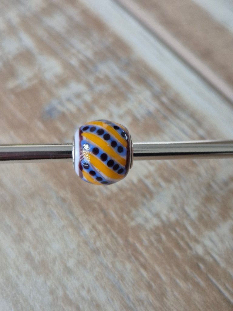Trollbeads Uniek Barrel CC, Glas of Kristal, Nieuw, Ophalen of Verzenden, Trollbeads