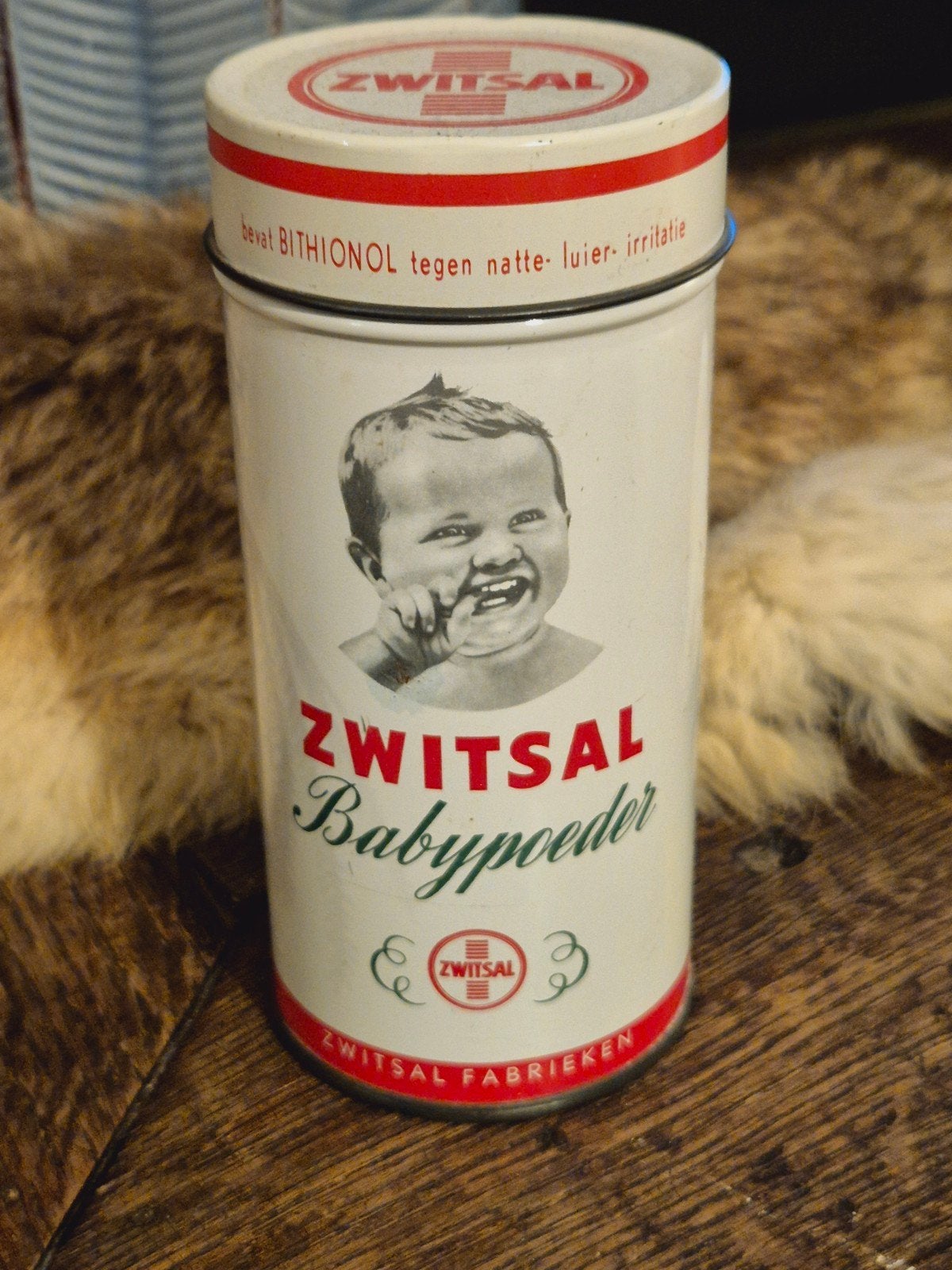 vintage Zwitsal baby poeder doos, Ophalen of Verzenden