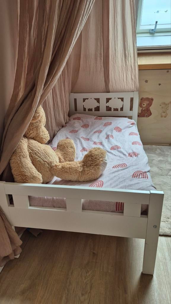 Bed ikea kritter, 85 tot 100 cm, Gebruikt, 140 tot 160 cm, Ophalen
