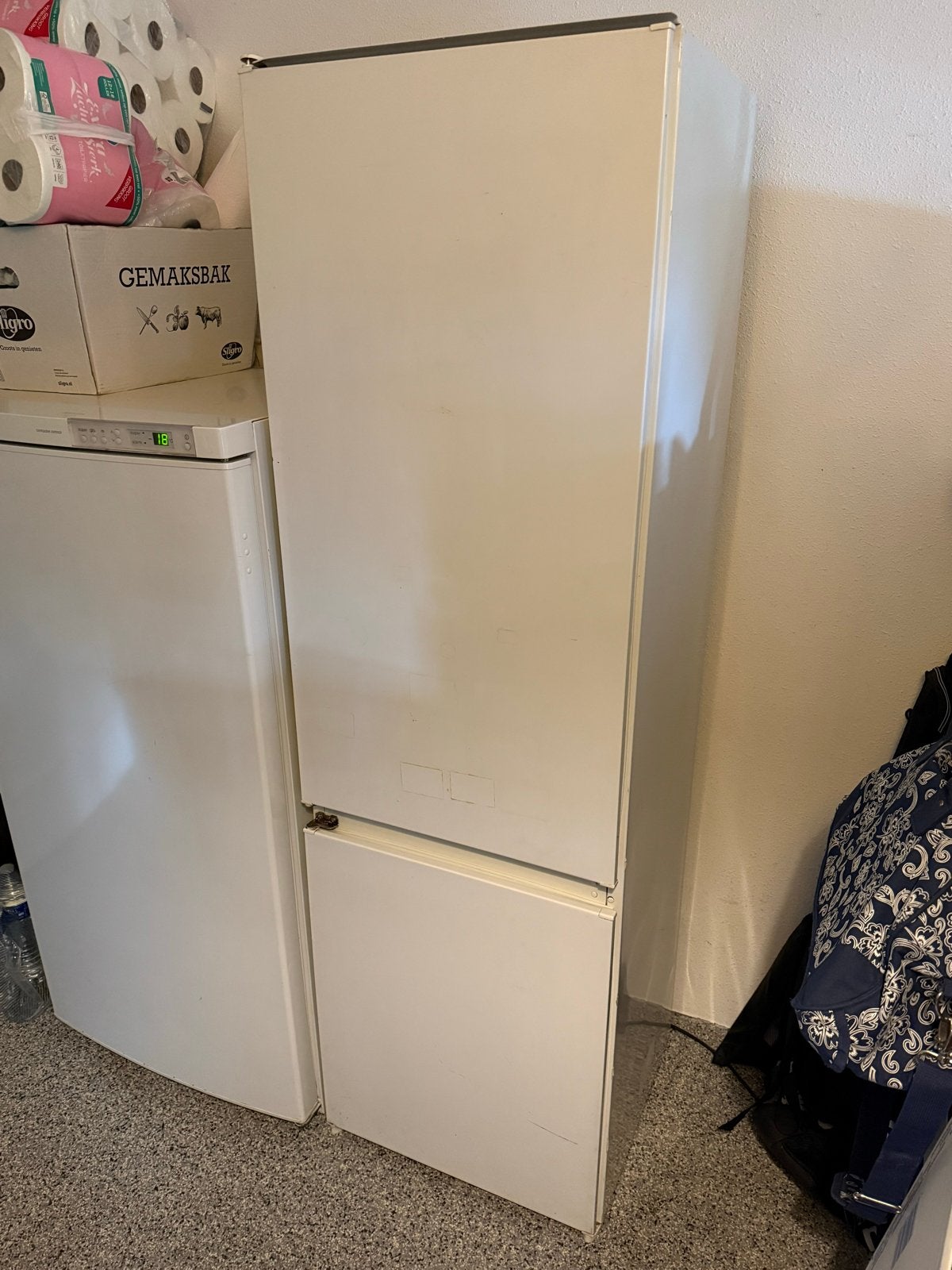 Pelgrim Koel-vriescombinatie met 3 vrieslades, Ophalen, Gebruikt, 200 liter of meer, Met aparte vriezer