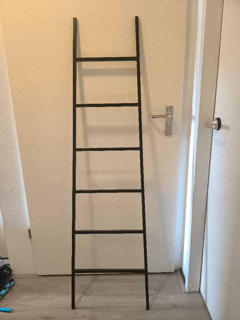 Decoratie ladder, Ophalen, Industrieel, 40 cm, 160 cm