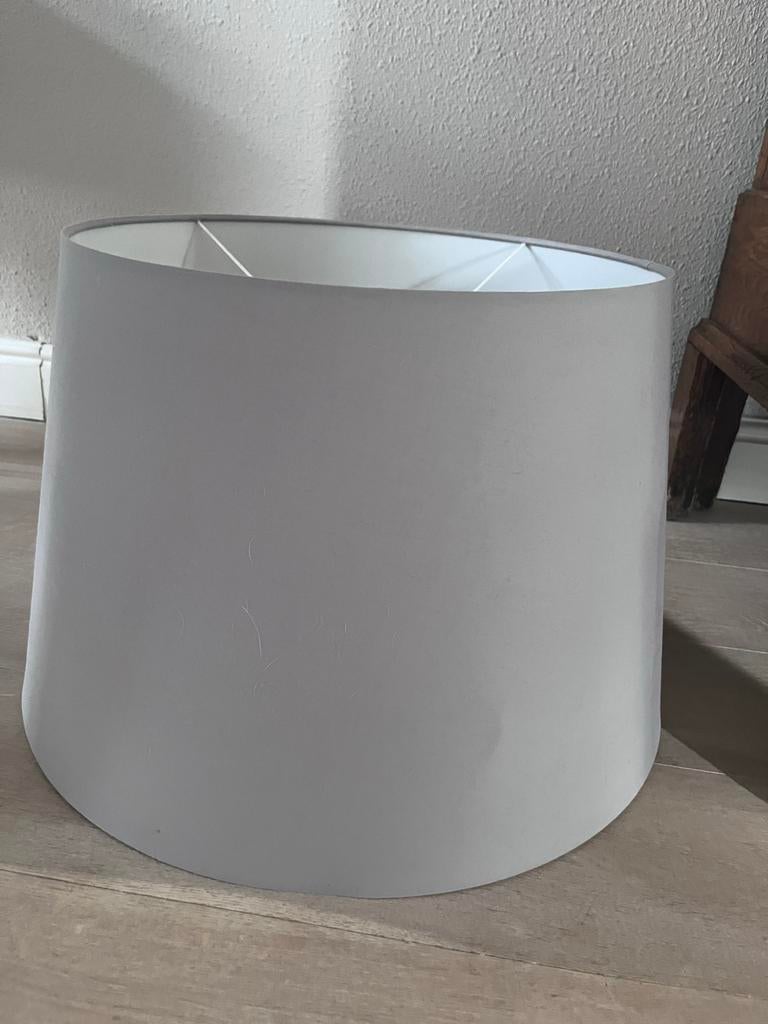 Lampenkap taupe bruin/Grijs, 43-57 cm uitlopend, Ophalen, Gebruikt, Rond, 50 cm of meer