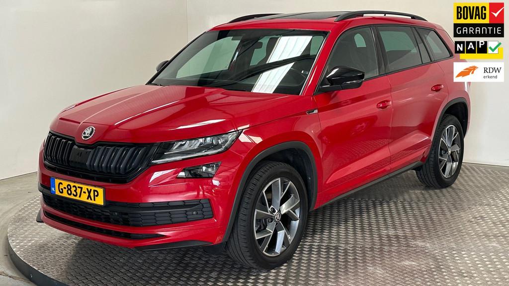 Skoda Kodiaq 1.5 TSI Sportline Business benzine automaat nav, Verwarming stoelen achter, Euro 6, 4 cilinders, 150 pk