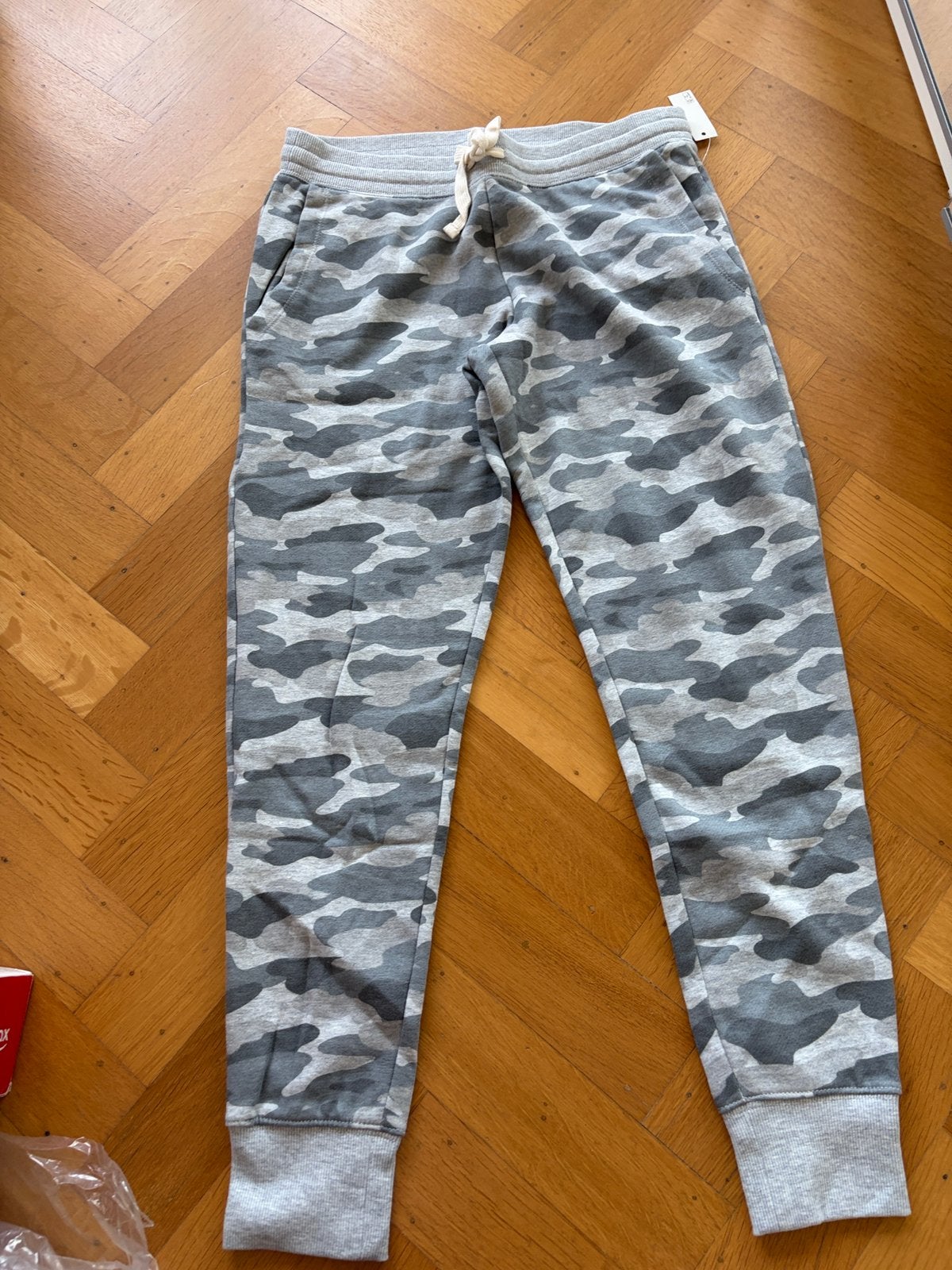 Fleece gevoerde cameo jogging, Maat 38/40 (M), Ophalen of Verzenden, Zo goed als nieuw, Grijs