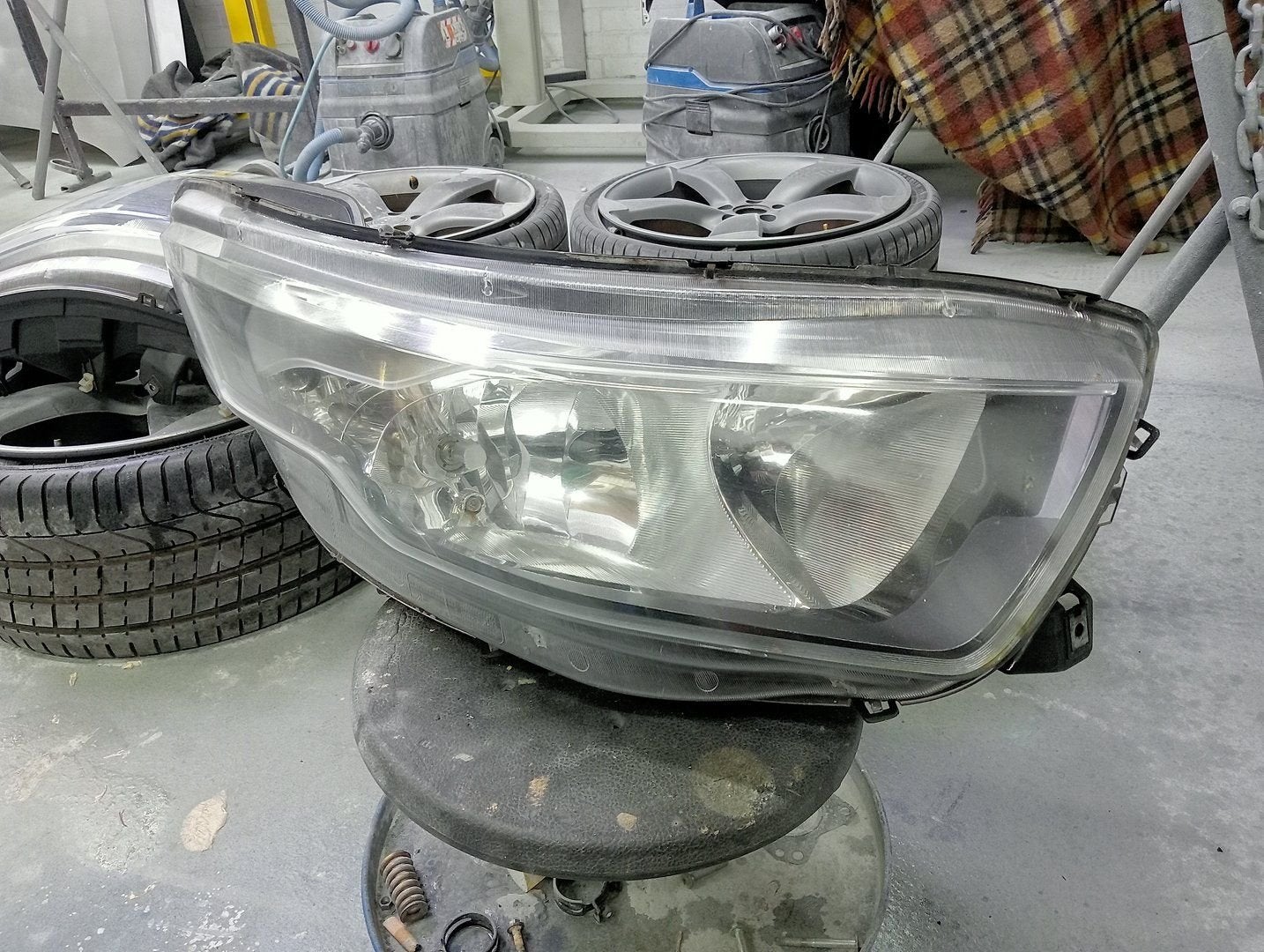 Koplamp-Rechts van een Iveco New Daily, Gebruikt, -, Overige automerken, -