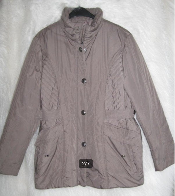 Gerry Weber winterjas winter jack beige maat 40, Maat 38/40 (M), Beige, Ophalen of Verzenden, Zo goed als nieuw