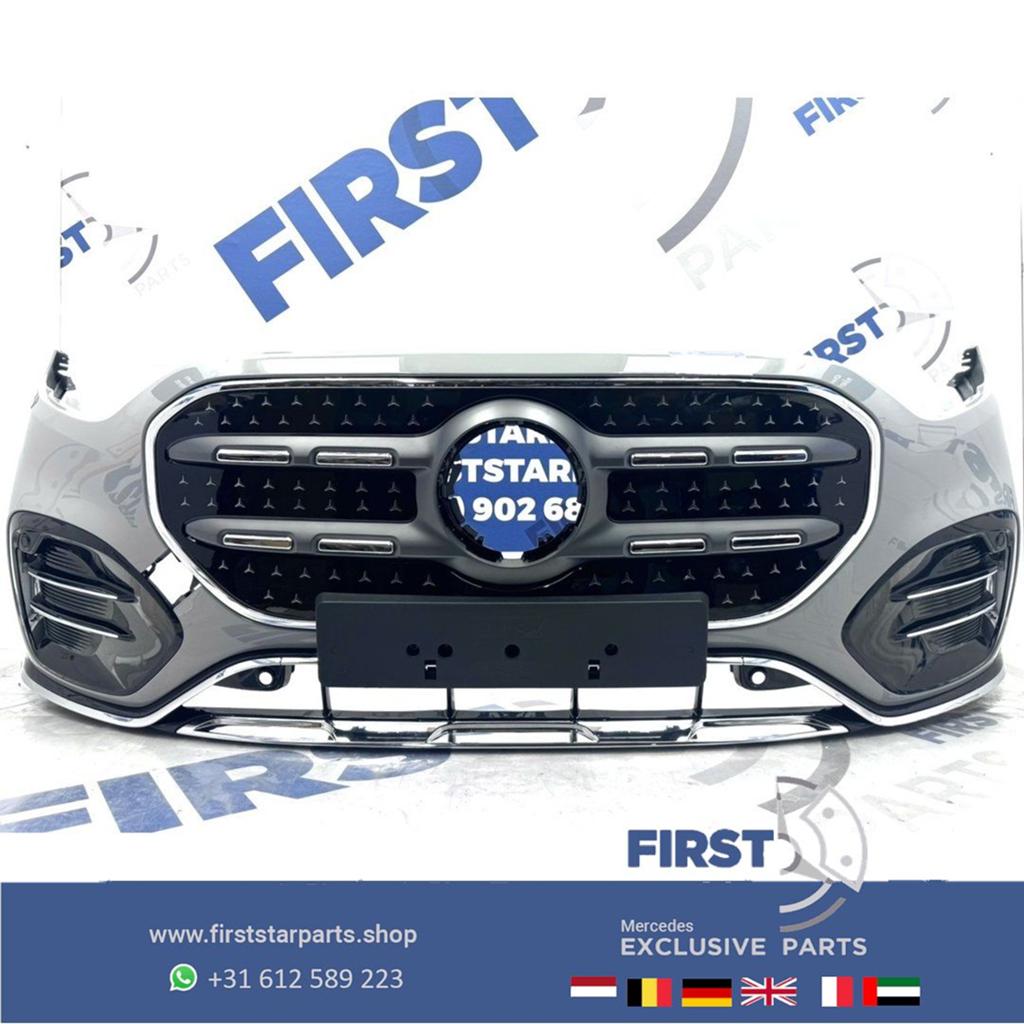 X248 GLB FACELIFT AMG VOORBUMPER X244 X248 GLB BUMPER + STAR, Auto-onderdelen, Carrosserie en Plaatwerk, Bumper, Mercedes-Benz