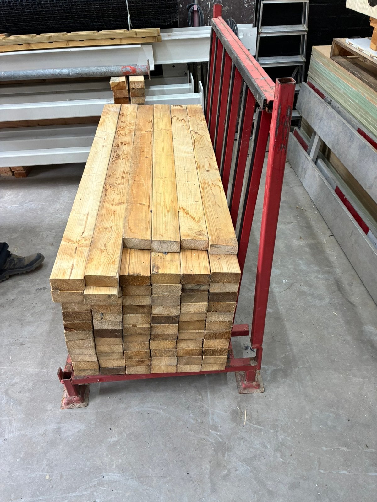 Houten balken 5x10, Ophalen, Nieuw, Minder dan 180 cm, Balken