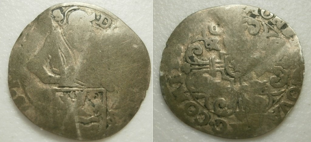 PD70311 Zeeland ¼ Snaphaanschelling z.j., Vóór koninkrijk, Zilver, Ophalen of Verzenden, Losse munt