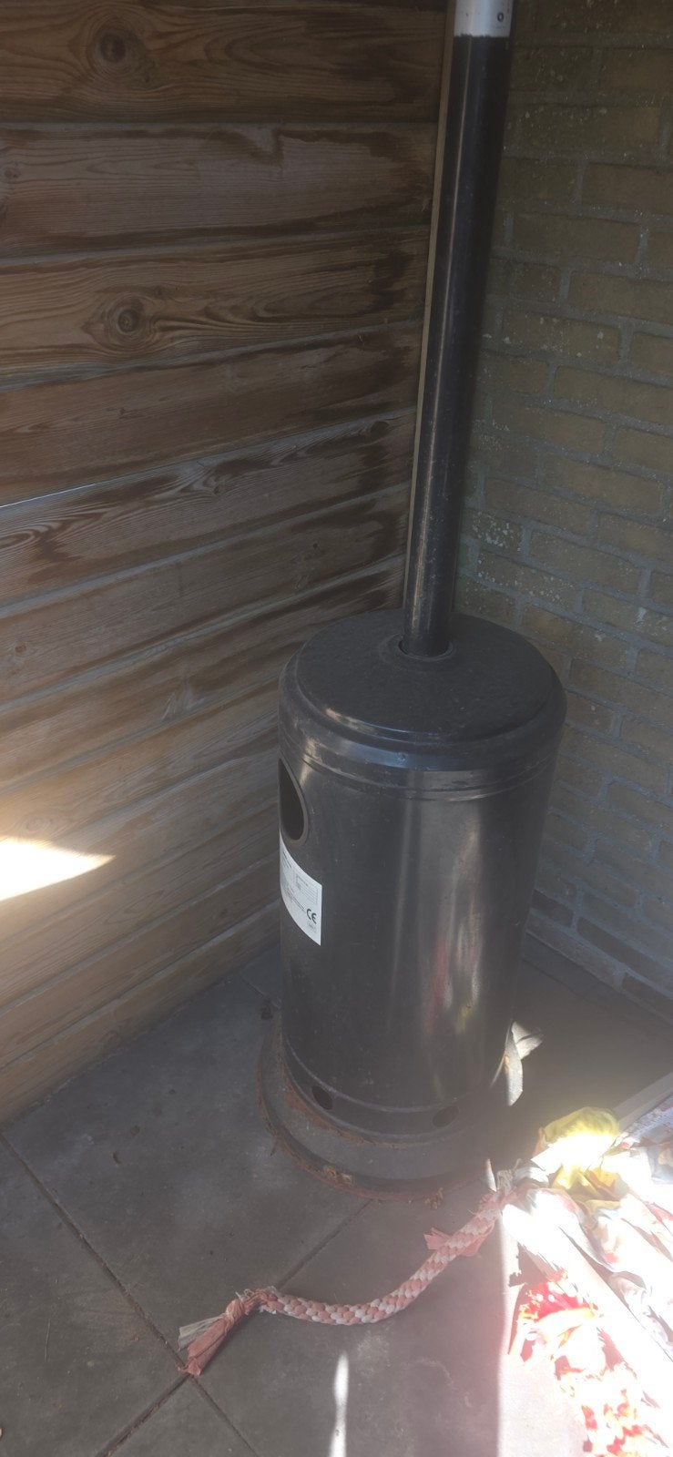 Terrasverwarmer op gas/lpg, Tuin en Terras, Terrasverwarmers, Ophalen