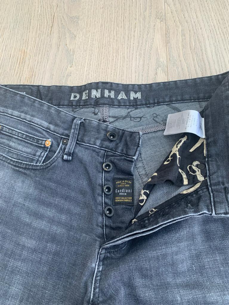 Denham Razor Slim Fit Jeans W32 L34 - Grijs, Ophalen of Verzenden, Zo goed als nieuw, Grijs, W32 (confectie 46) of kleiner