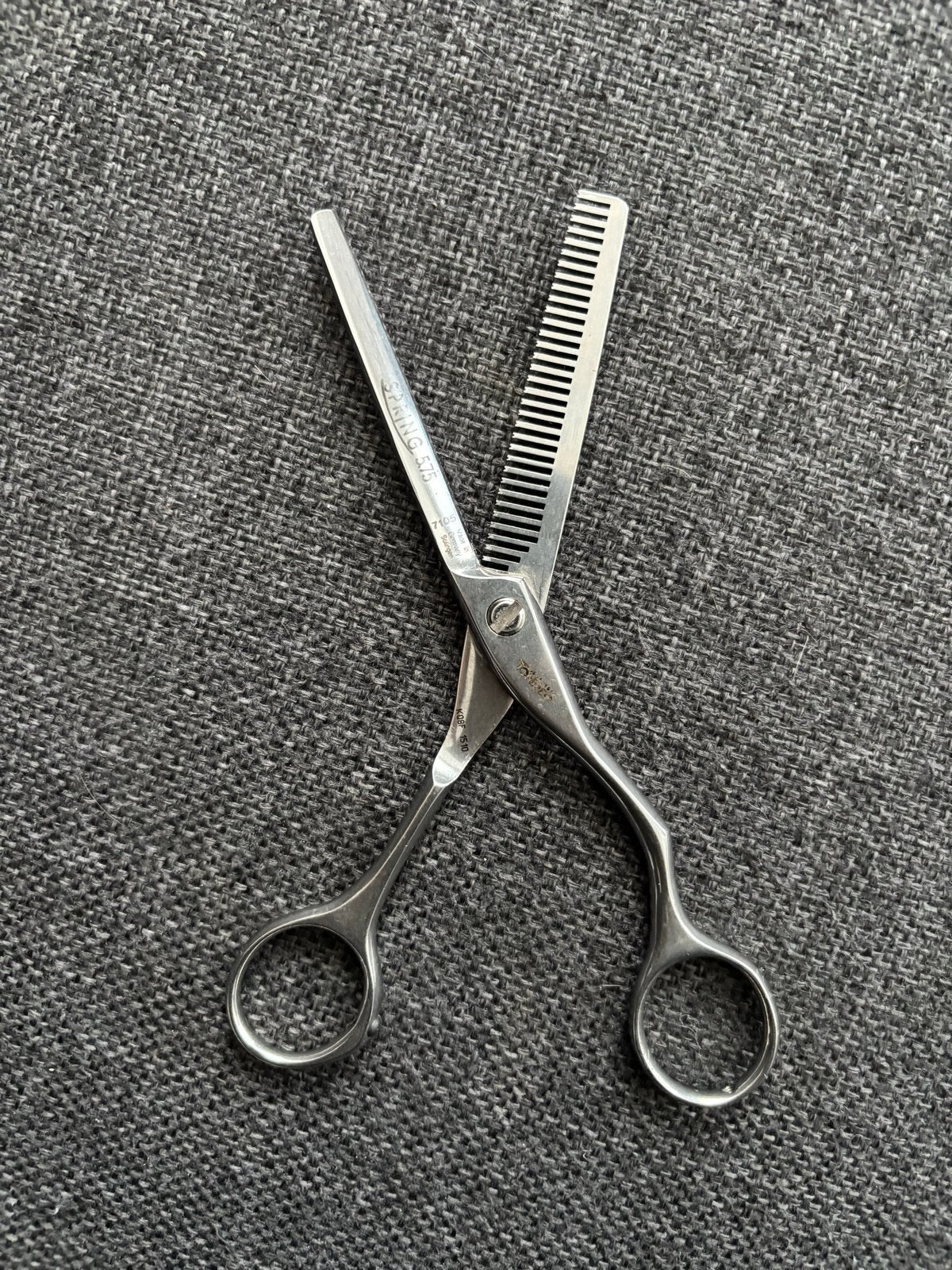 Tondeo Spring 5.75 kappersschaar efileerschaar - 7105, Ophalen of Verzenden, Gebruikt, Overige typen