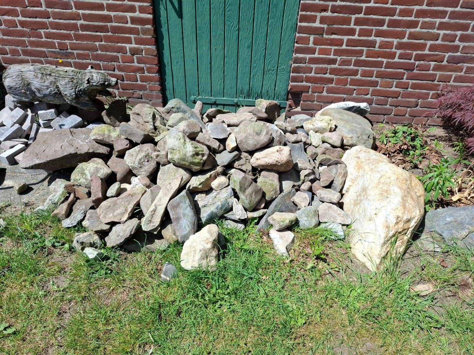 Rivier stenen, Tuin en Terras, Ophalen