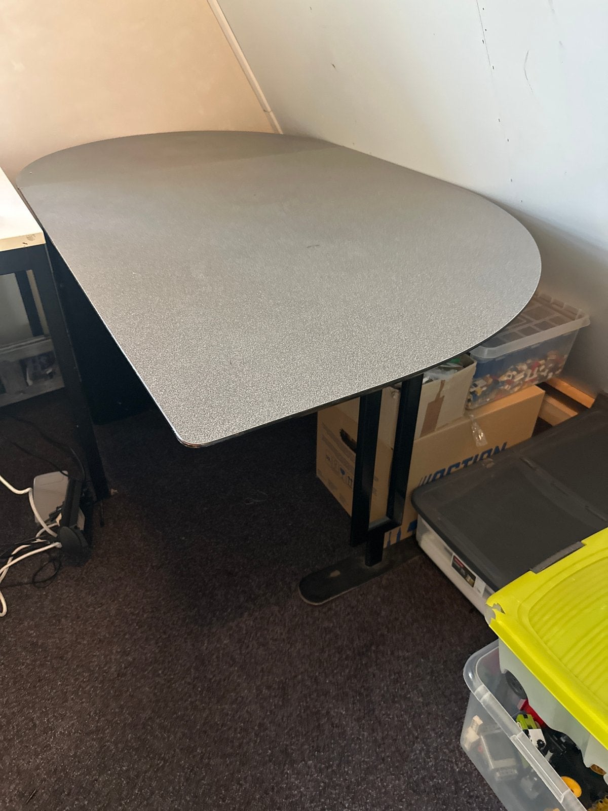 Handige tafel met inklapbaar gedeelte, Ophalen, Overige materialen, Gebruikt, 100 tot 150 cm
