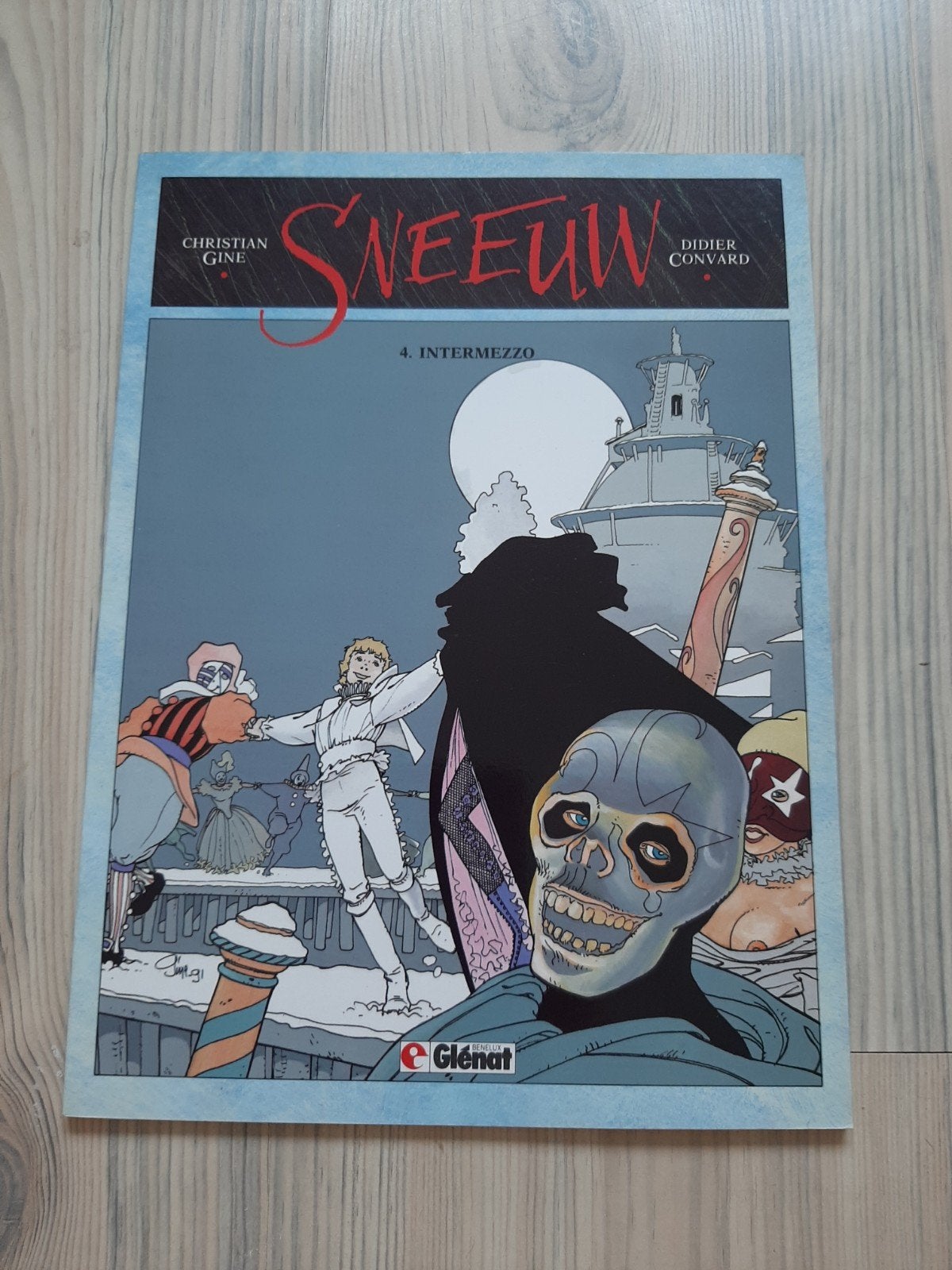 Stripboek Sneeuw 4: Intermezzo - Christian Gine, Boeken, Stripboeken, Ophalen of Verzenden