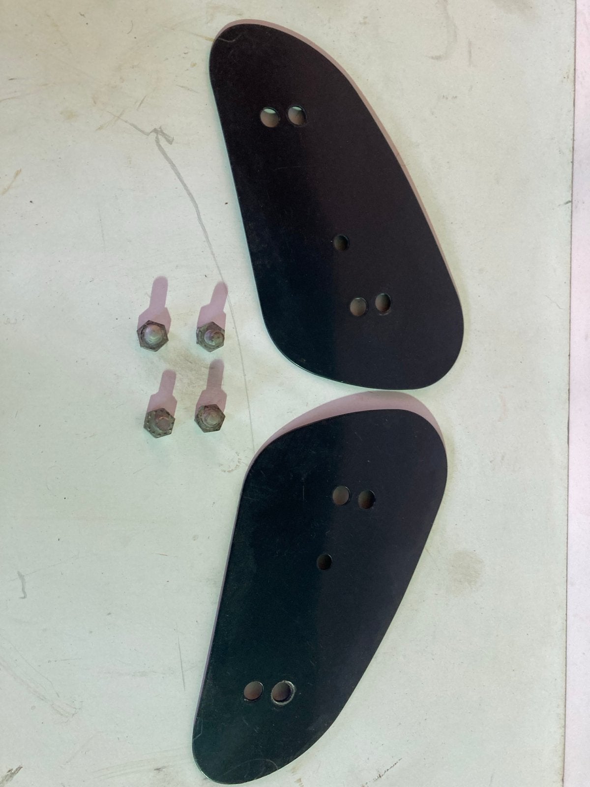 Matchless tankplaten voor tankrubber (G3L), Ophalen of Verzenden, Gebruikt