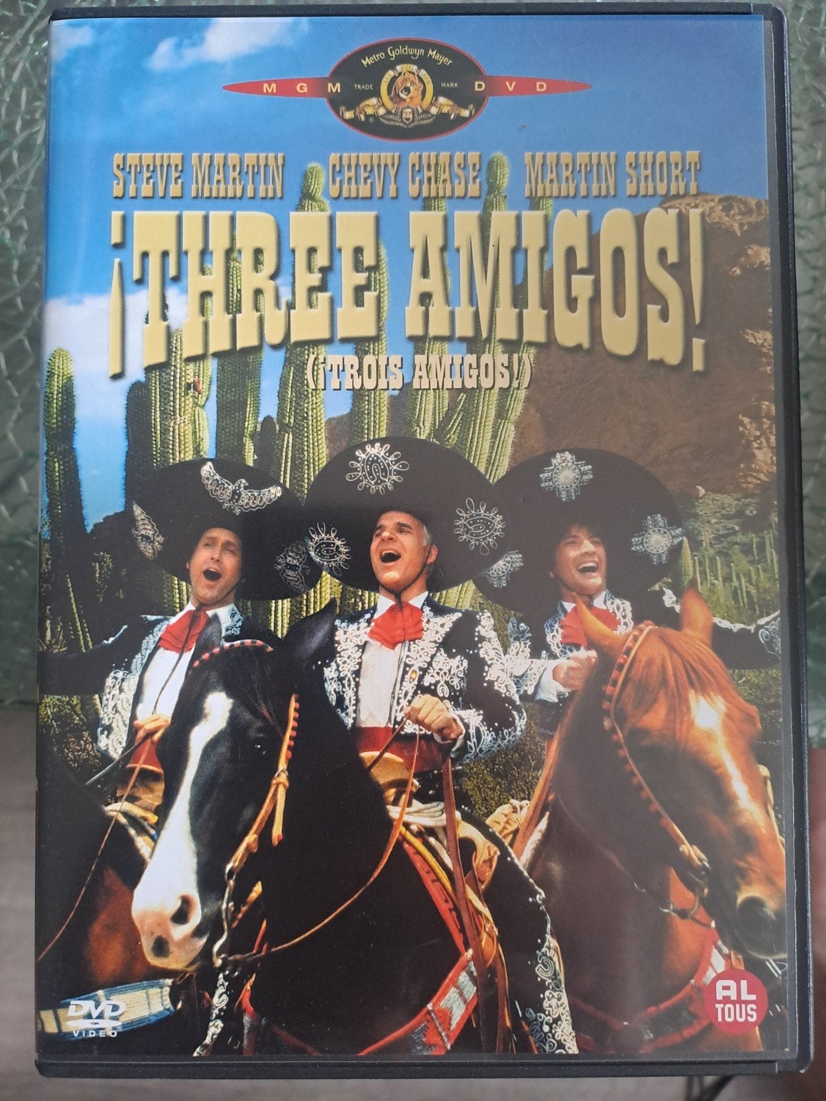 Three amigos (dvd), Cd's en Dvd's, Dvd's | Klassiekers, Verzenden, Zo goed als nieuw, Actie en Avontuur