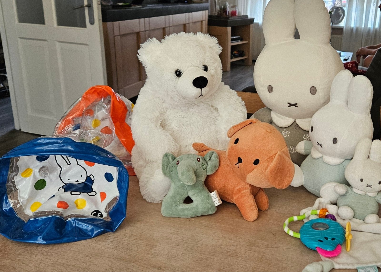 Leuke babyknuffels en speelgoed, Ophalen