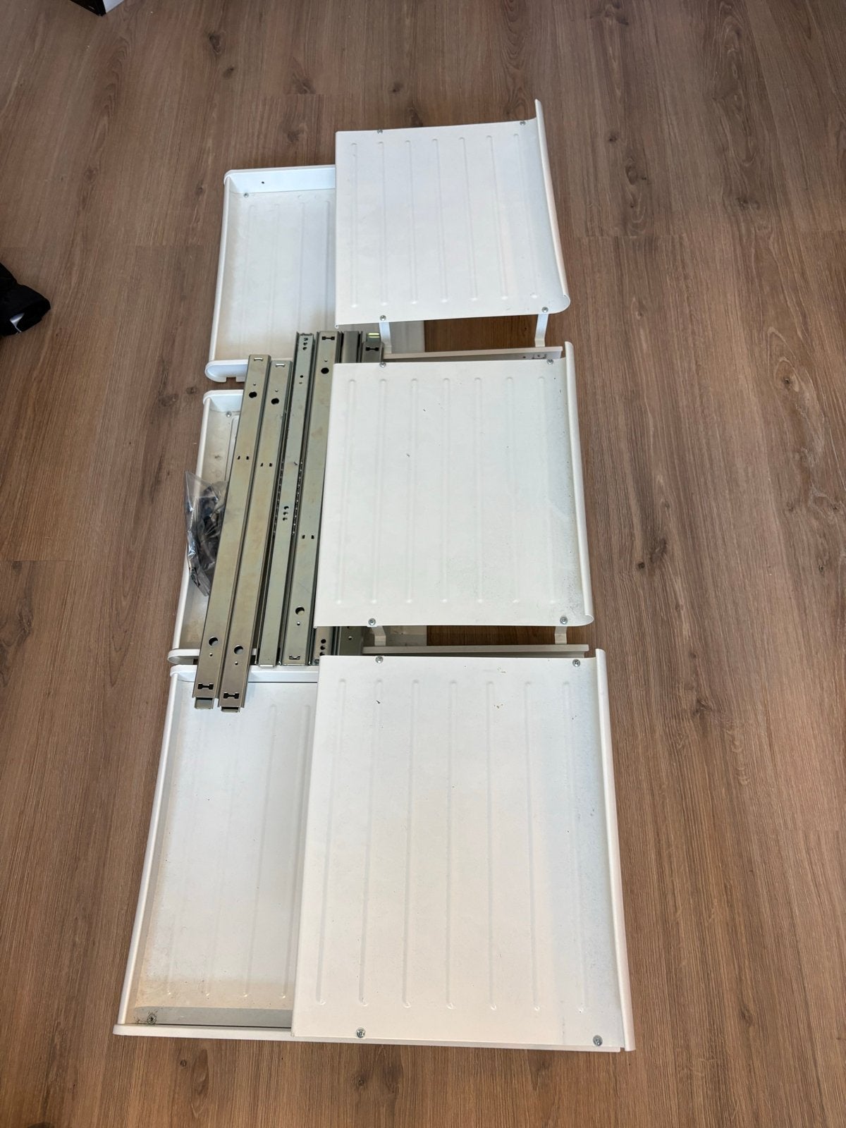 IKEA Komplement uittrekbaar schoenenrek (3 stuks), Huis en Inrichting, Ophalen, Zo goed als nieuw
