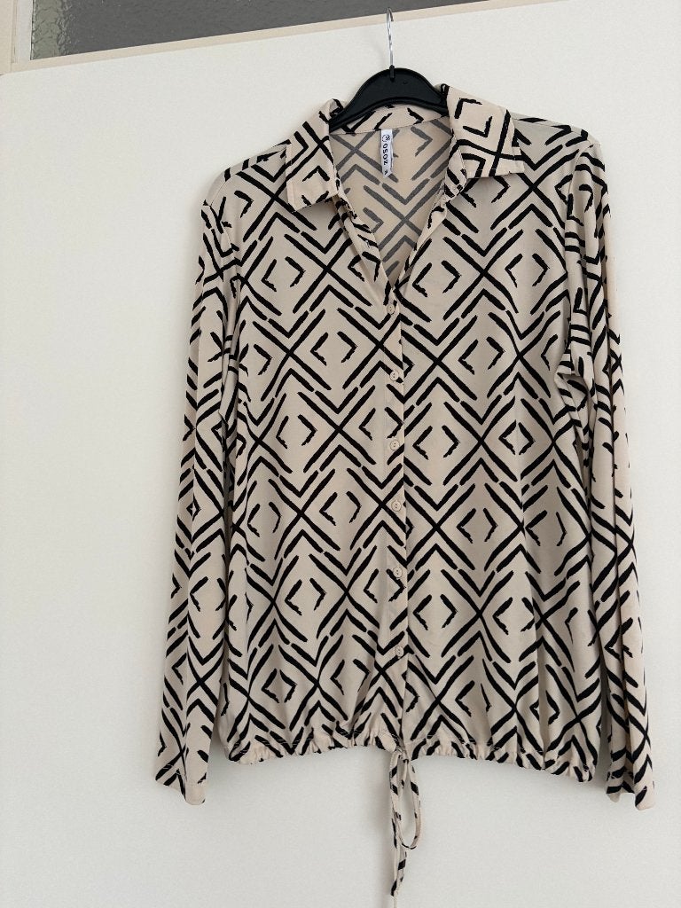 te koop:Leuke blouse van Zoso maat M, Zoso, Ophalen of Verzenden, Zo goed als nieuw, Maat 38/40 (M)
