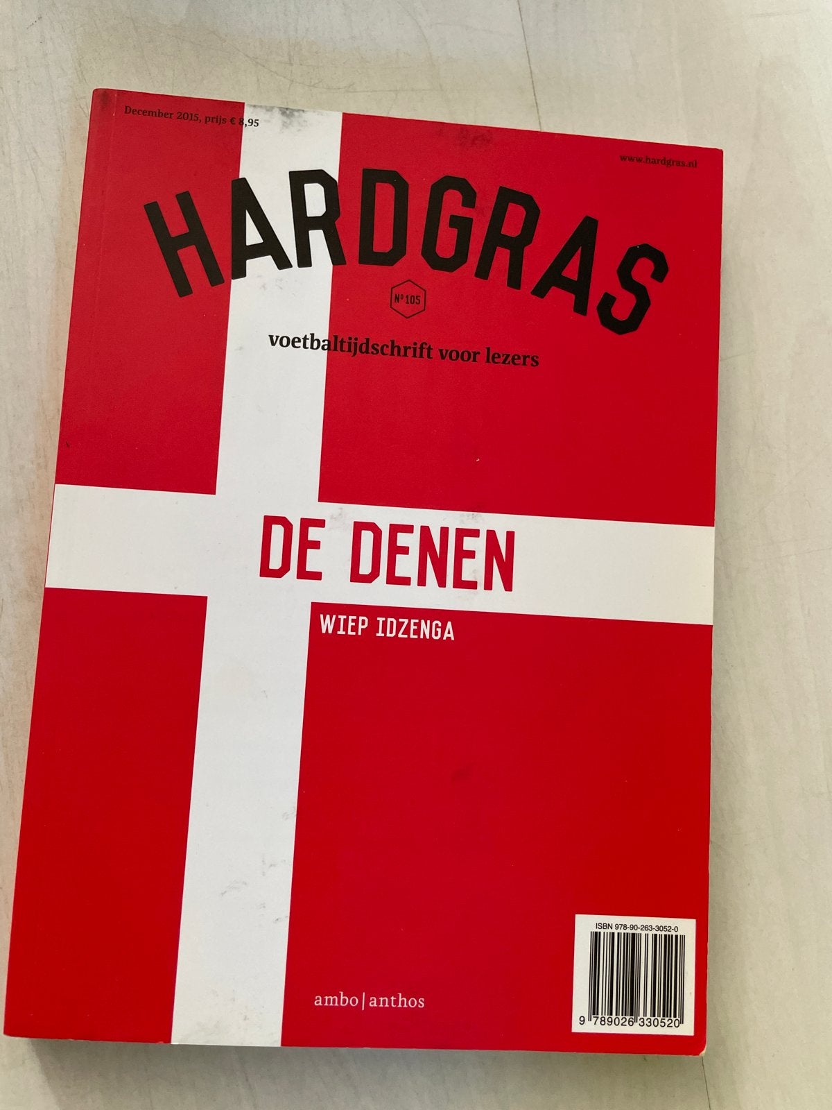 Hard Gras nr. 105 - De Denen (voetbaltijdschrift), Boeken, Ophalen of Verzenden, Gelezen, Balsport