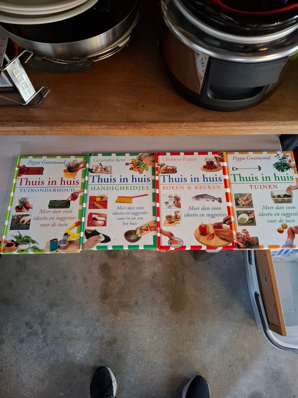 Thuis in huis boekenreeks (4 delen) - Gratis af te halen, Ophalen of Verzenden, Gelezen, Pippa Greenwood, Cassandra Kent, Christine France