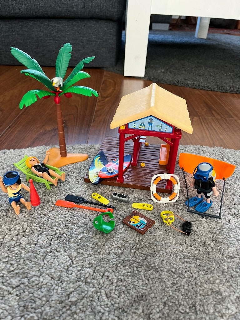 Playmobiel surf en duikshop, Ophalen of Verzenden, Zo goed als nieuw