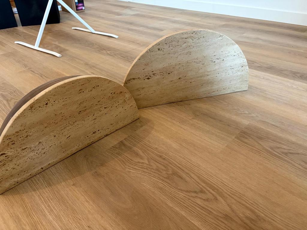 Wandschap Yara | Marmeren wandplank 4 stuks, Ophalen of Verzenden, Zo goed als nieuw