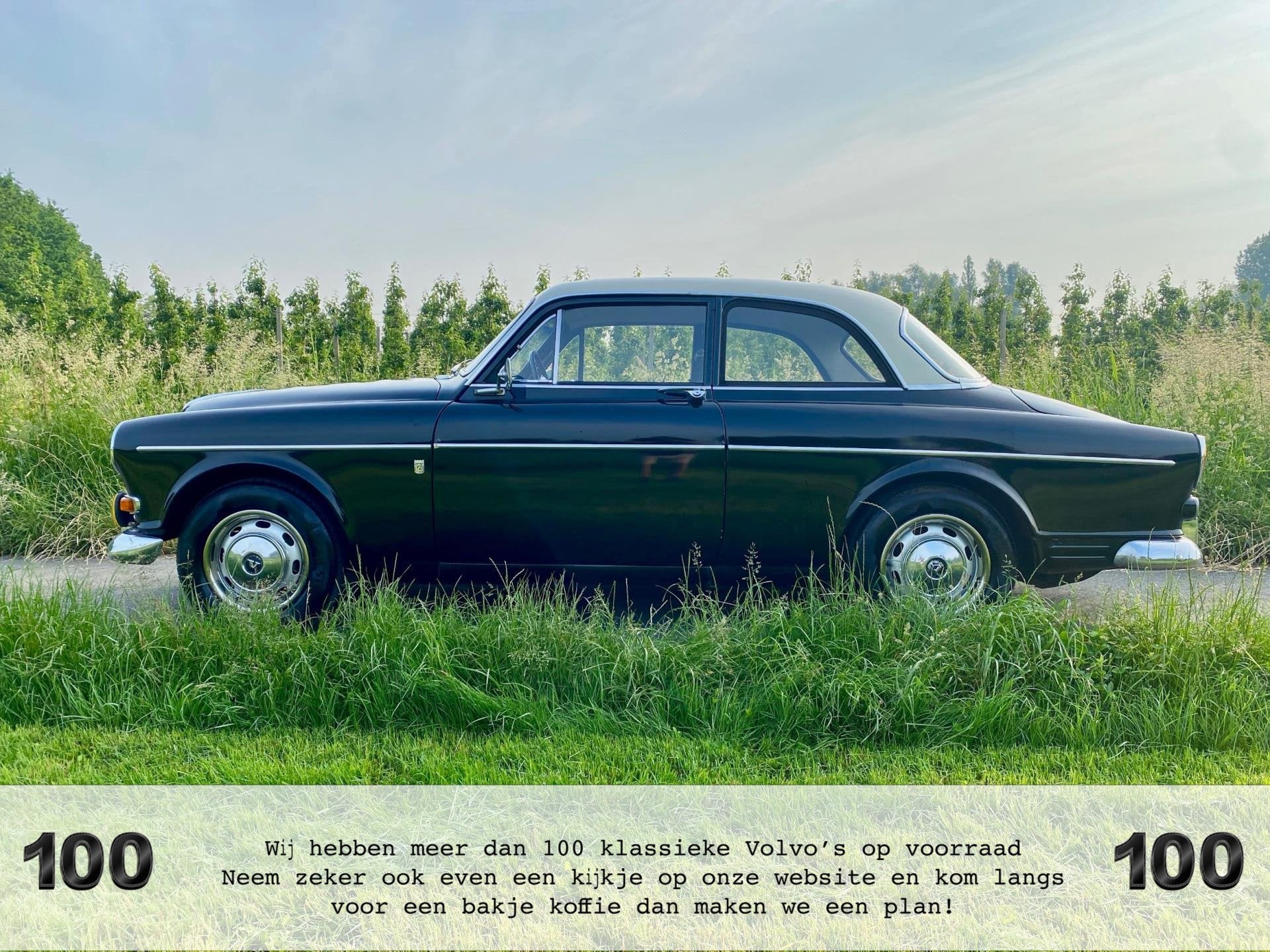 Volvo Amazon LPG, origineel zwart., Auto's, Achterwielaandrijving, Gebruikt, 1108 kg, Zwart