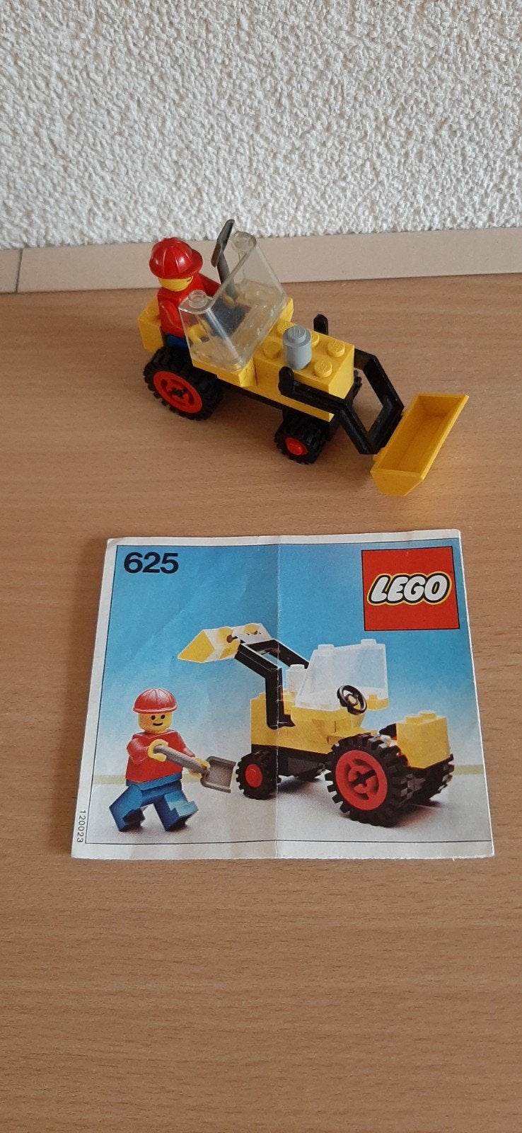 Lego 625 Tractor Digger Vintage 1978, Ophalen of Verzenden