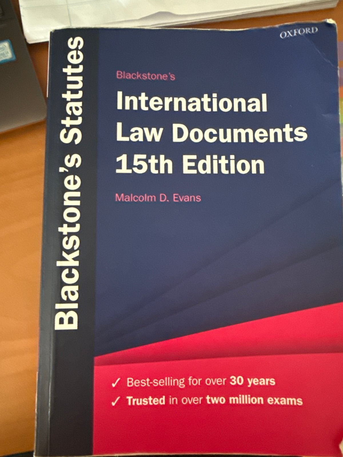 Blackstone's International Law Documents 15th Edition, Boeken, Ophalen of Verzenden, Gamma, Zo goed als nieuw, WO