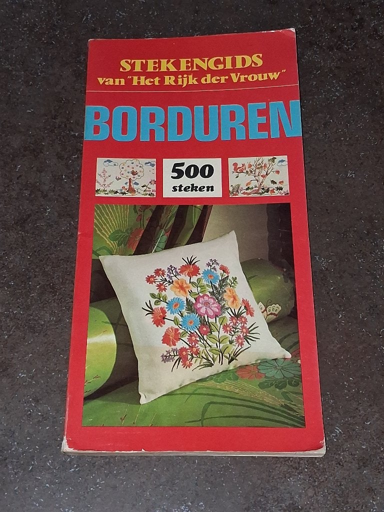Stekengids borduren 500 steken, Ophalen of Verzenden, Gelezen