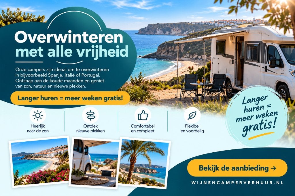 NAJAARSZON of OVERWINTEREN in Spanje? Wijnen Campers.