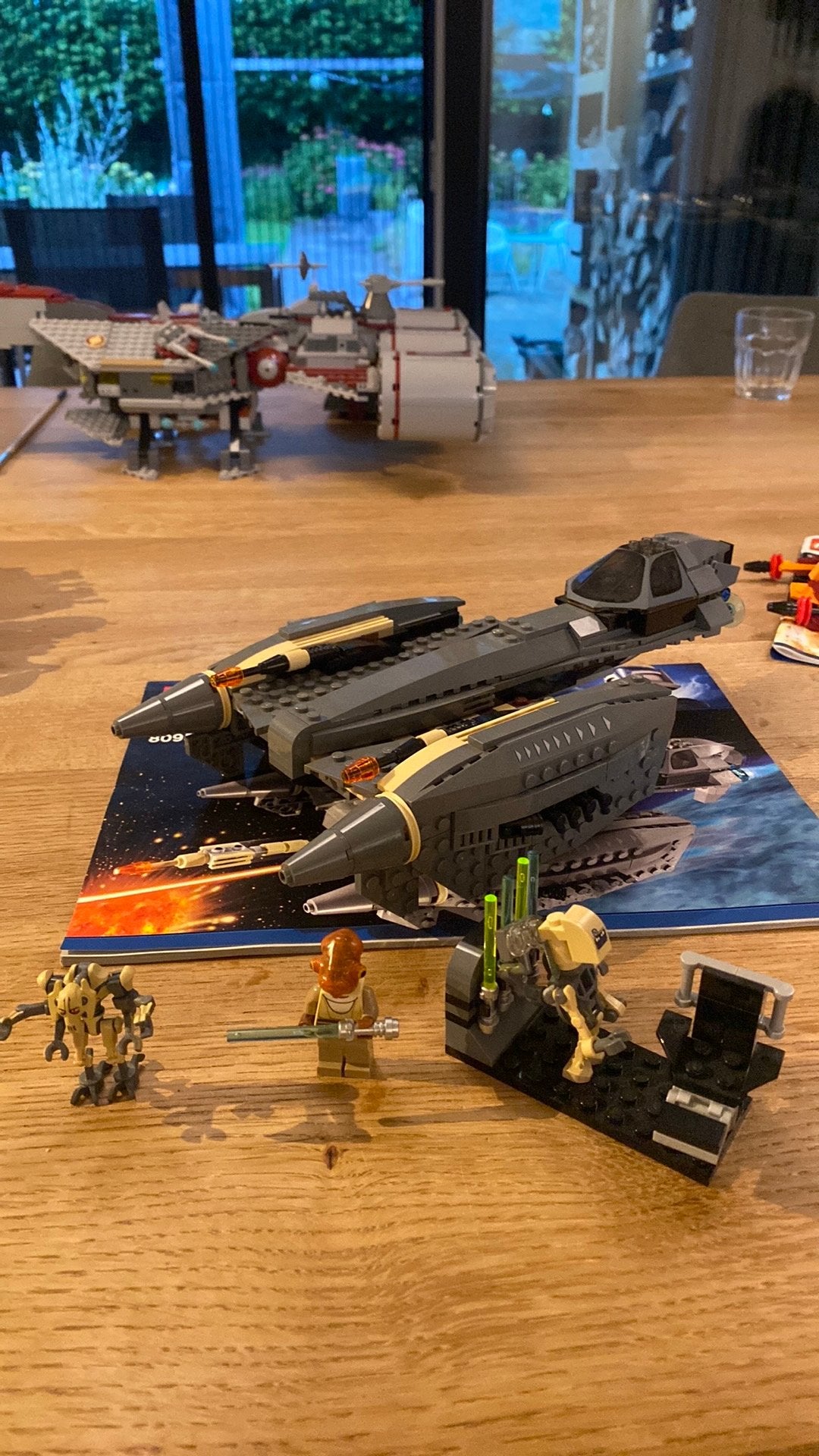 Lego Star Wars 8095 General Grievous' Starfighter compleet, Ophalen of Verzenden, Zo goed als nieuw