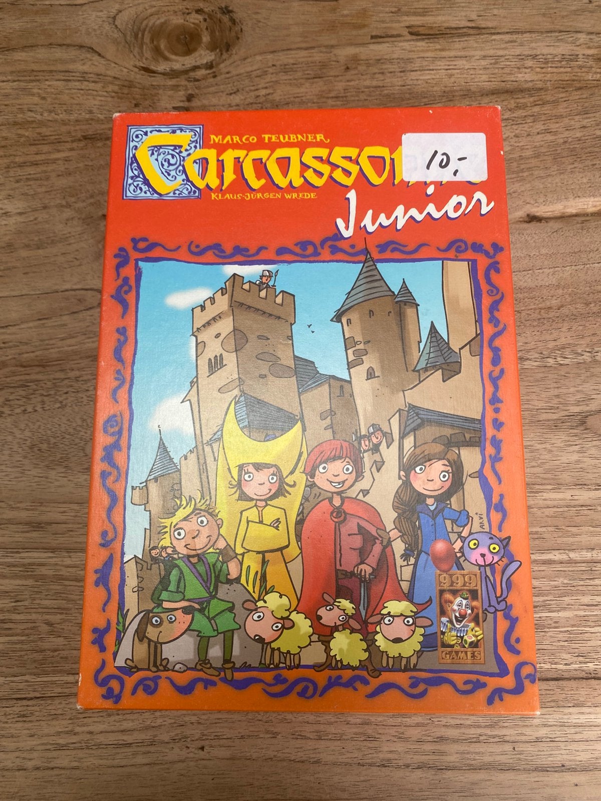 999 games Carcassonne junior, zgan, Ophalen of Verzenden, Zo goed als nieuw