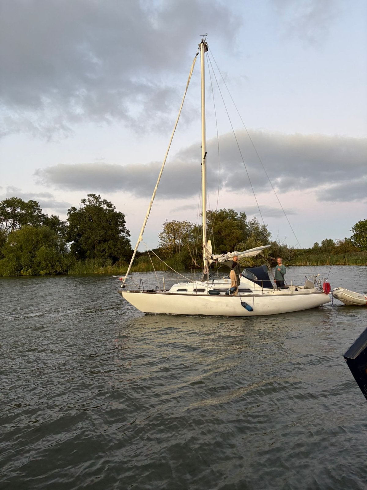 Zeilboot defender 32, Ophalen, Zo goed als nieuw, Polyester, Diesel
