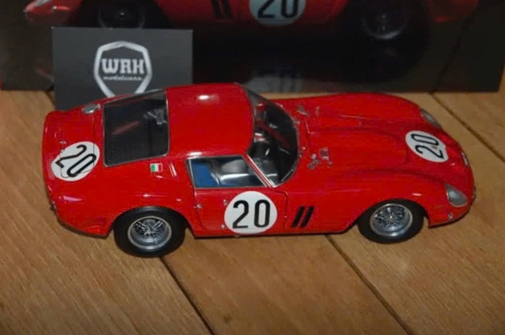 1:18 FERRARI 250 GTO LEMANS #20 Kyosho High End in doos WRH, Verzenden, Zo goed als nieuw, Auto, Kyosho