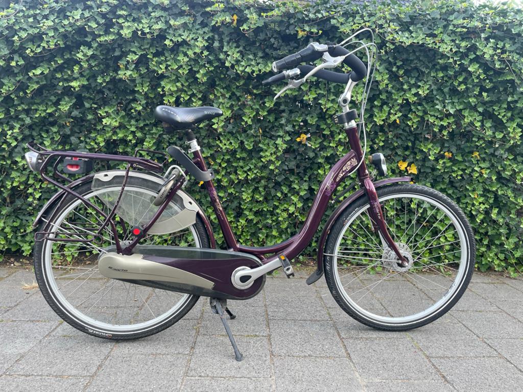 Sparta amazone ,moederfiets met 2 kinderzitjes, Ophalen, 2 zitjes, Sparta, Velgrem