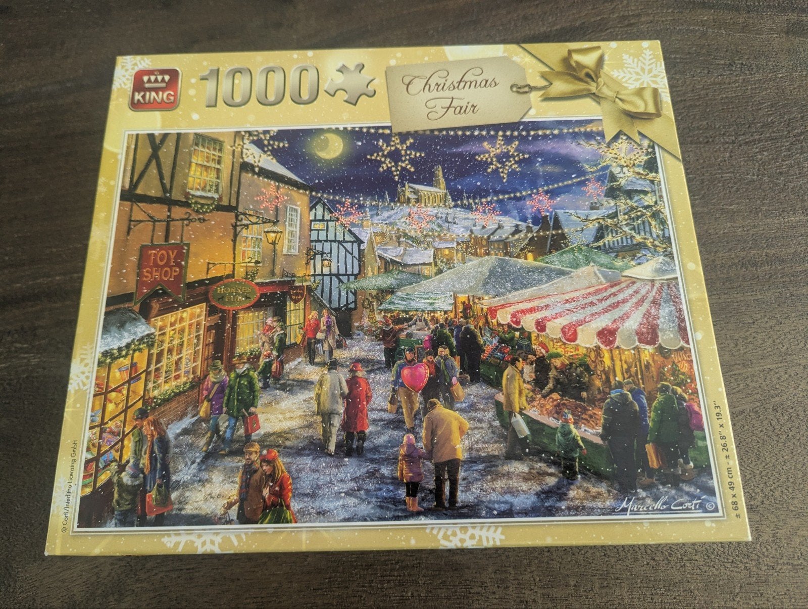 King puzzel Christmas Fair, Ophalen, 500 t/m 1500 stukjes