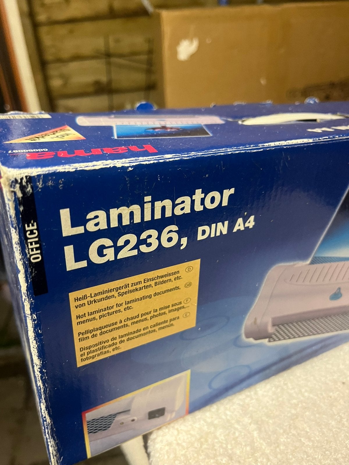 Hama laminator lamineer apparaat, Ophalen of Verzenden, Zo goed als nieuw, Overige typen