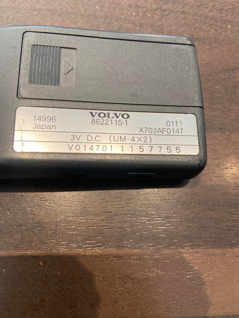 Afstandsbediening Volvo auto radio cd speler - Zeer goede st, Ophalen of Verzenden, Gebruikt, Origineel