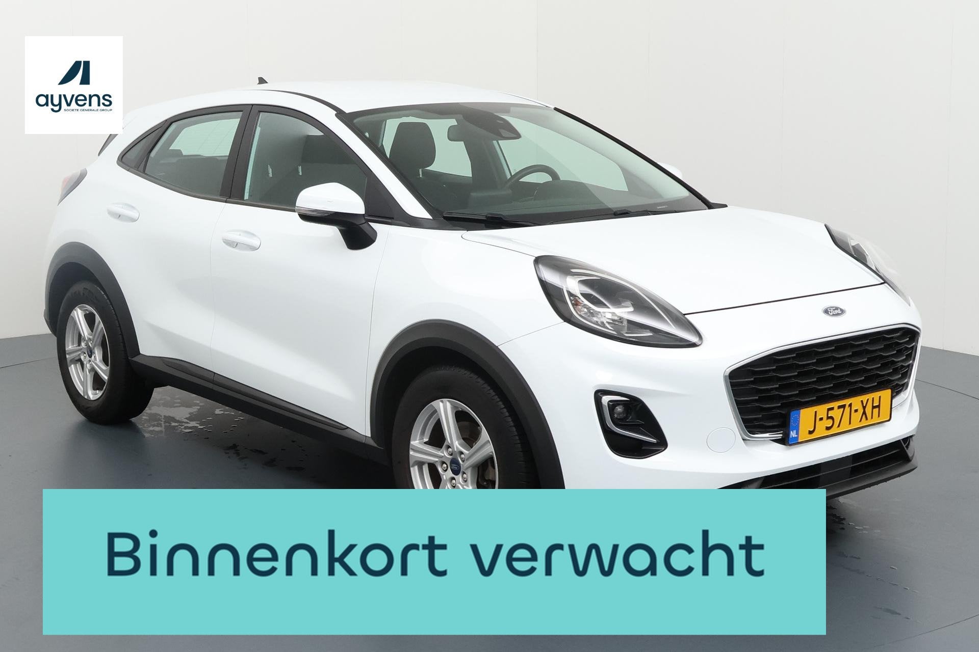Ford Puma 1.0 EcoBoost Connected Wendbare witte allrounder m, Voorwielaandrijving, Stof, Euro 6, 95 pk