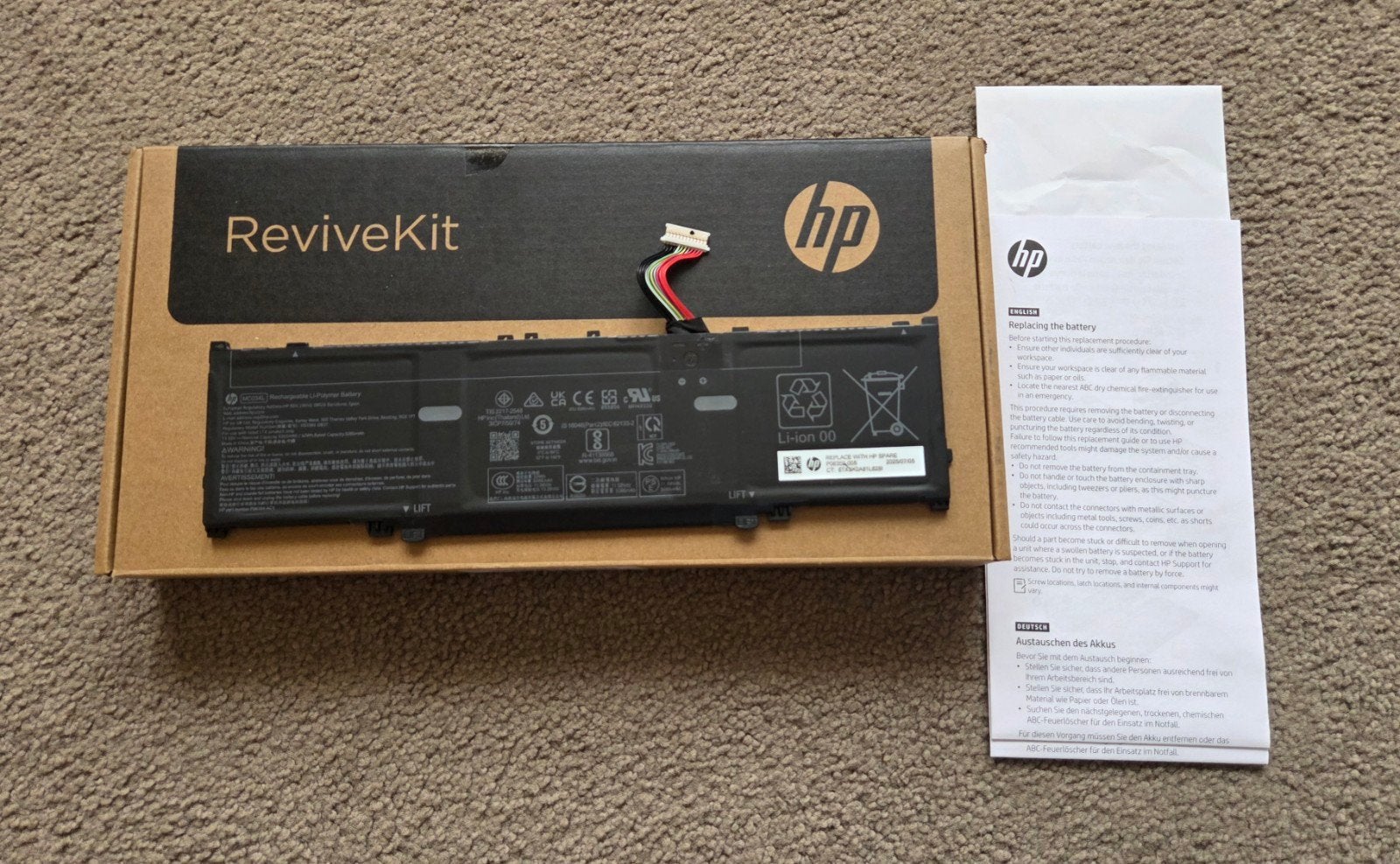 Nieuwe originele HP laptop batterij, Computers en Software, Accu's en Batterijen, Ophalen of Verzenden, Nieuw, HP