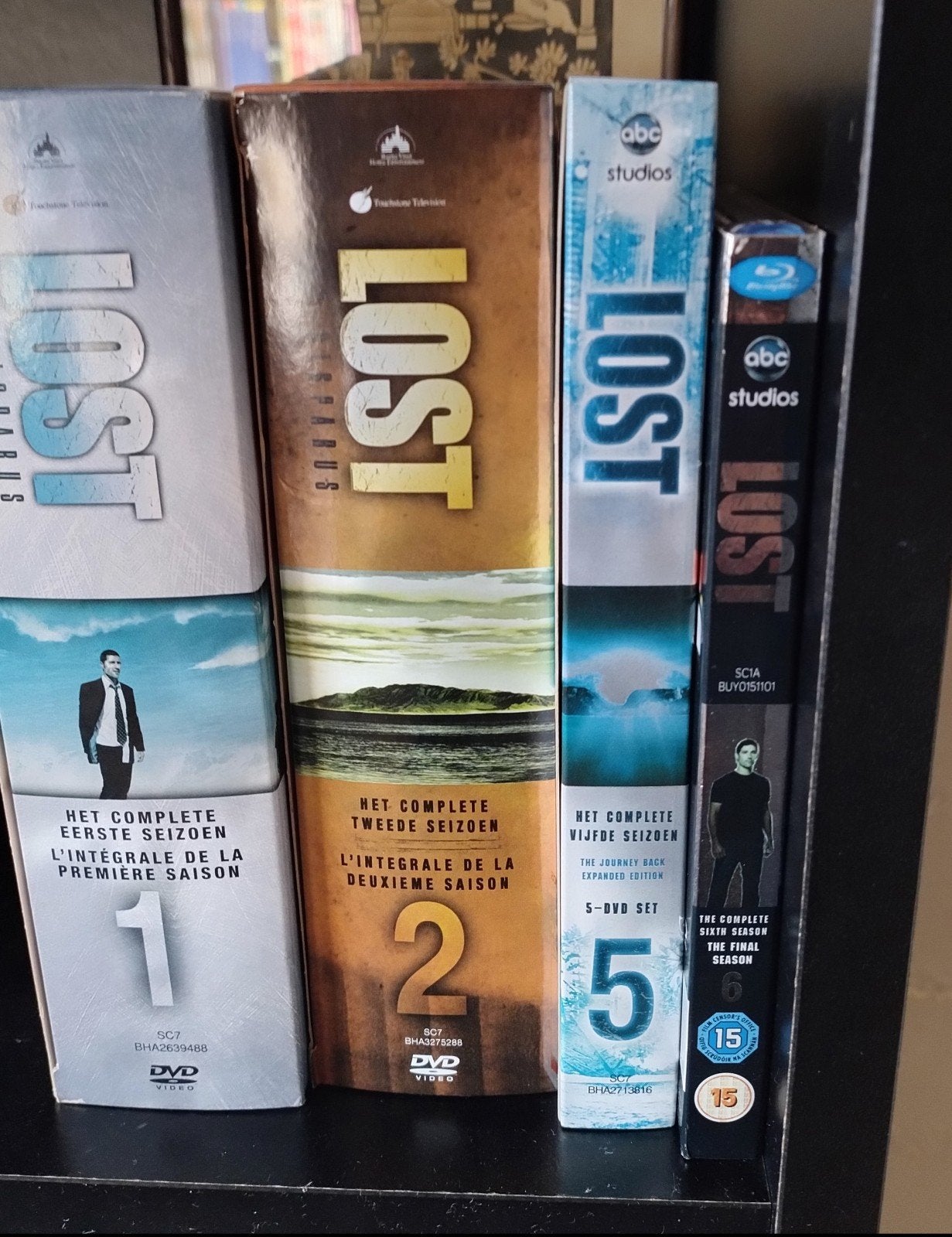 Lost - Complete Seizoenen 1, 2, 5 (DVD) en 6 (Blu-ray), Ophalen of Verzenden