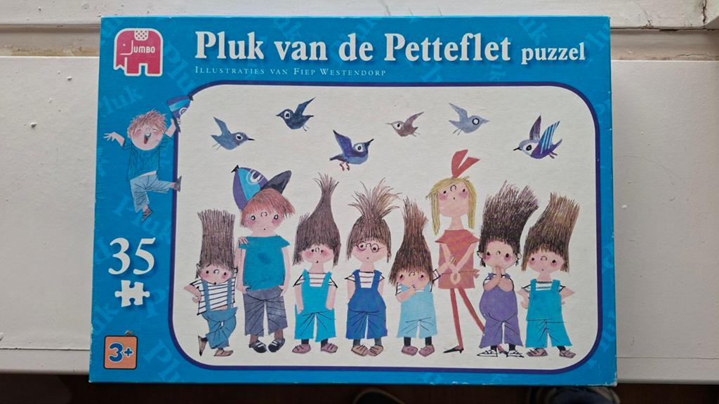 Pluk van de Petteflet puzzel, Ophalen, Meer dan 50 stukjes, Zo goed als nieuw, 6 jaar of ouder